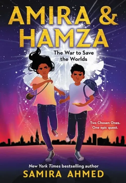 Front cover of Amira & Hamza: The War to Save the Worlds